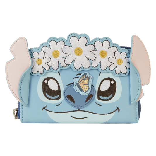 Cartera de Lilo y Stitch - Stitch primaveral 
