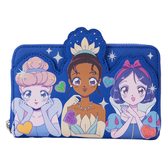 Cartera de princesas Disney estilo manga