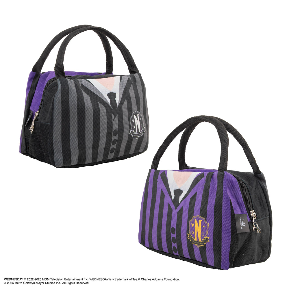 Nevermore Black & Purple Lunch Bag