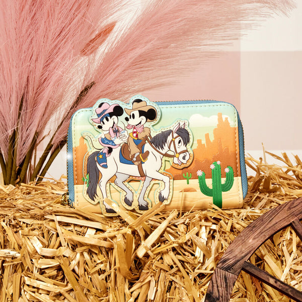 Monedero Minnie y Mickey - Western 