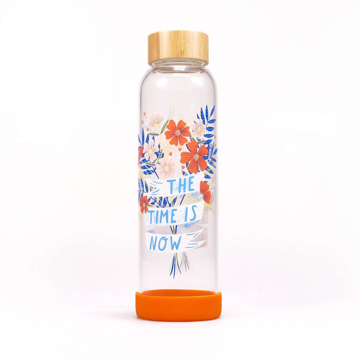 Gourde en verre Bonbi Forest The Time is Now - 500 ml