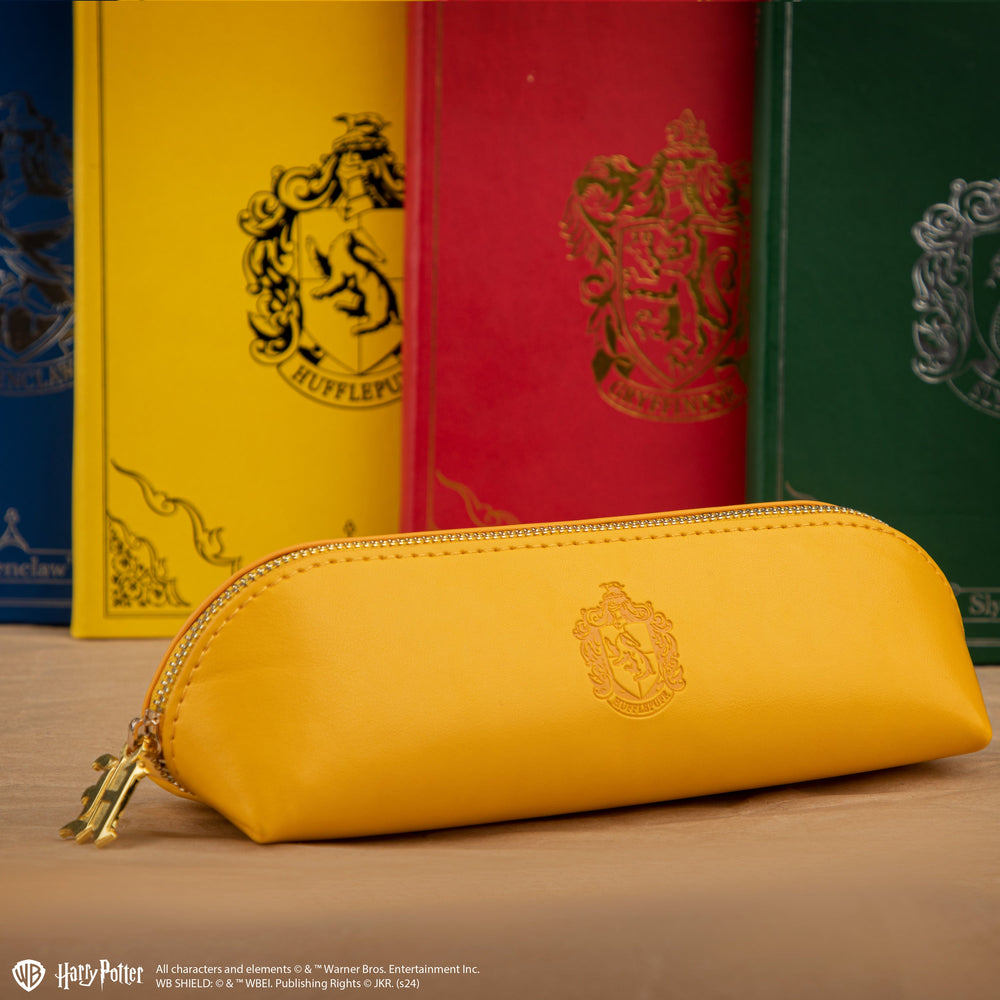 Trousse en similicuir Harry Potter - Poufsouffle