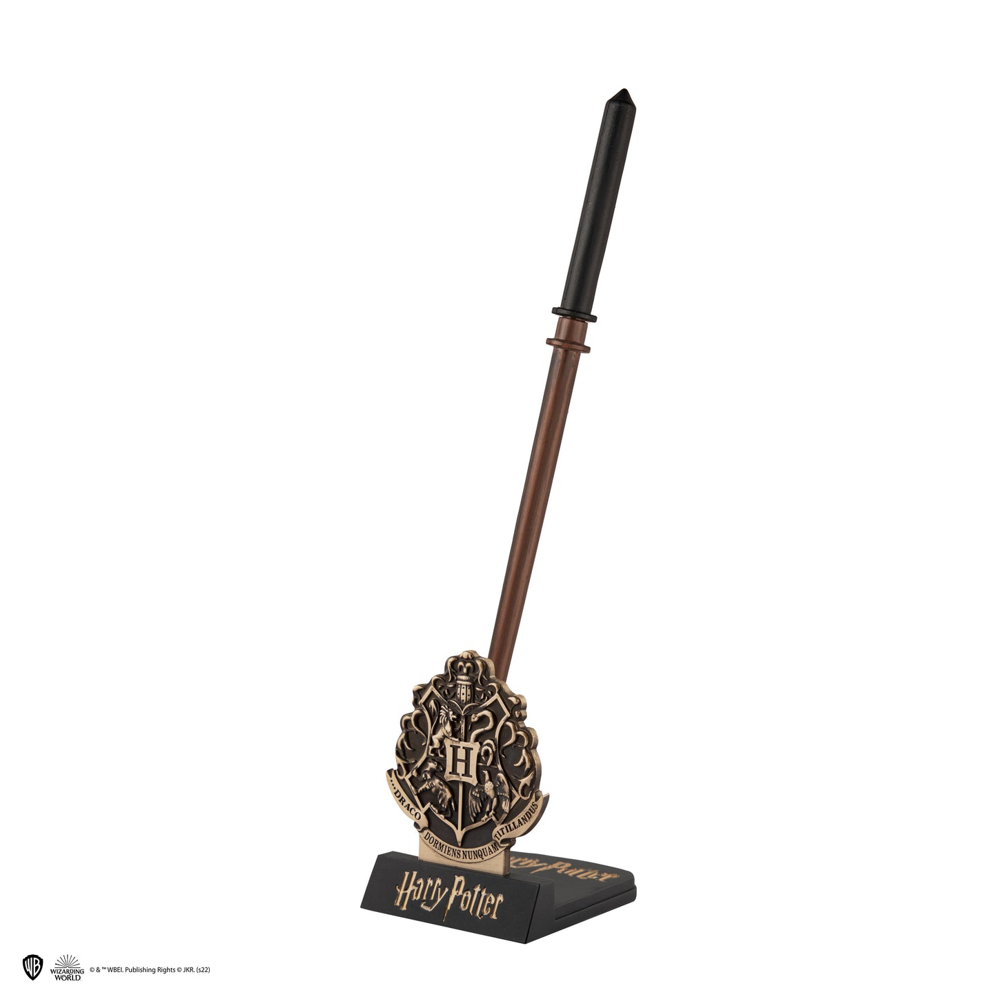 Stylo baguette avec socle & marque-page lenticulaire Drago Malefoy