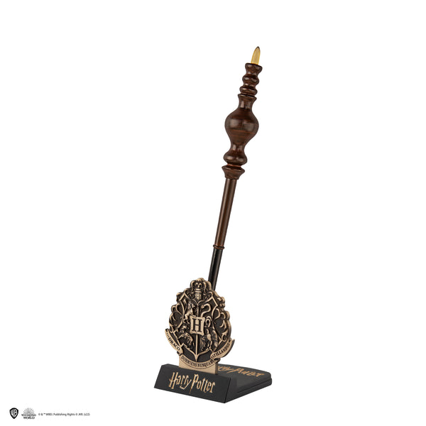 Wand pen with stand & Minerva McGonagall lenticular bookmark