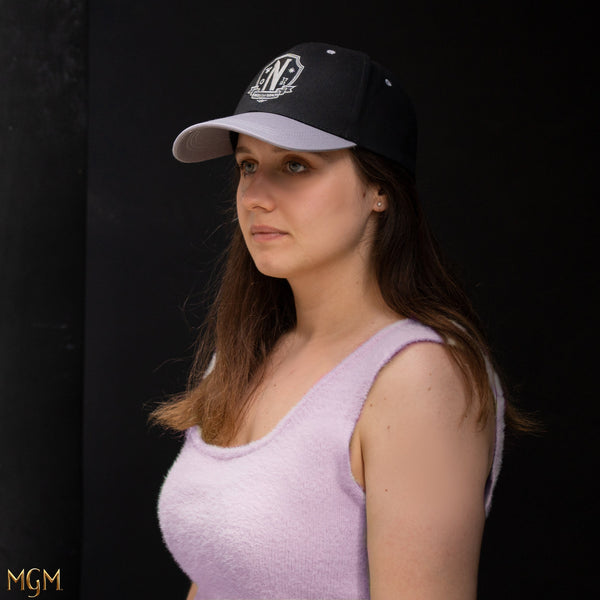 Casquette Noire Académie Nevermore