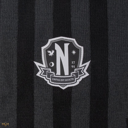 Écharpe Noire Académie Nevermore