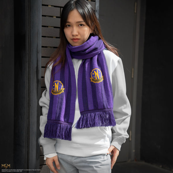 Écharpe Violette Académie Nevermore
