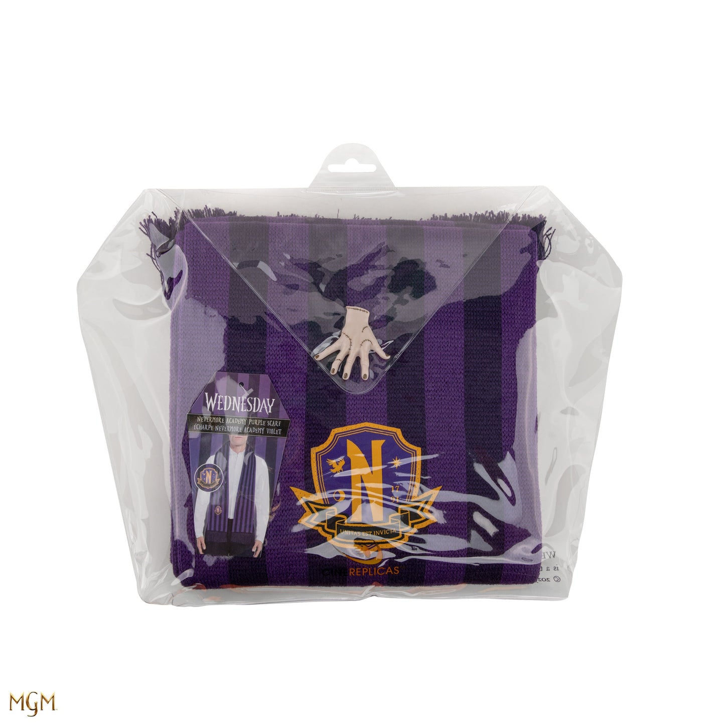 Écharpe Violette Académie Nevermore