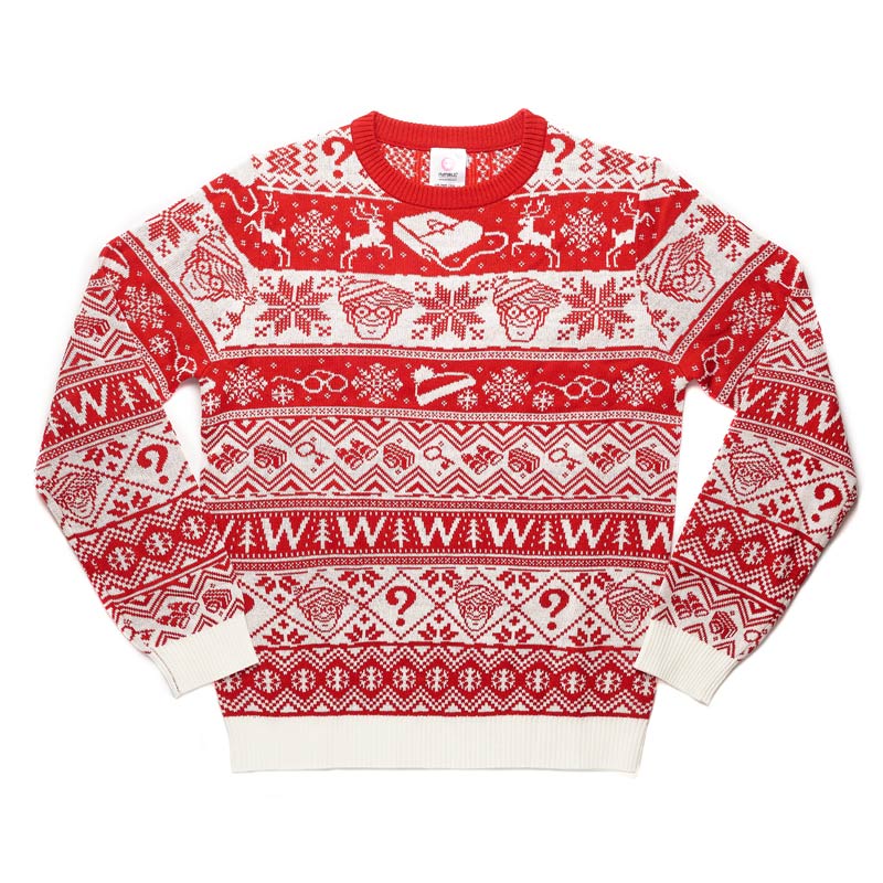 Pull de Noël Où est Charlie ?