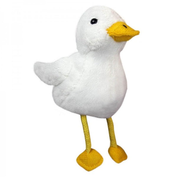Marionnette à doigts Canard Blanc