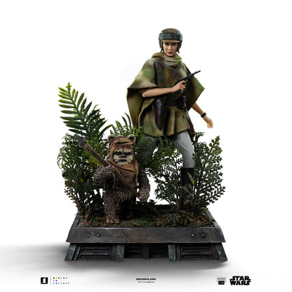 Statue Leia and Wicket - Star Wars Episode VI - Art Scale 1/10