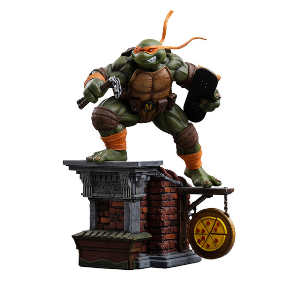 Statue Michelangelo Unleashed - Teenage Mutant Ninja Turtles - Art Scale 1/10