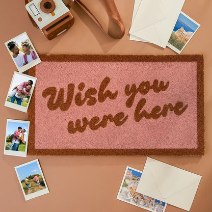 Paillasson « Wish you were here » – Fisura – vue 3