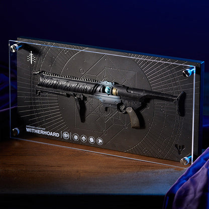 Plaque Réplique Destiny Exotic Armory Collection "Witherhoard"