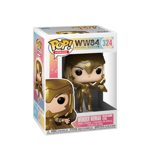 Pop! Wonder Woman Golden Armor Flying