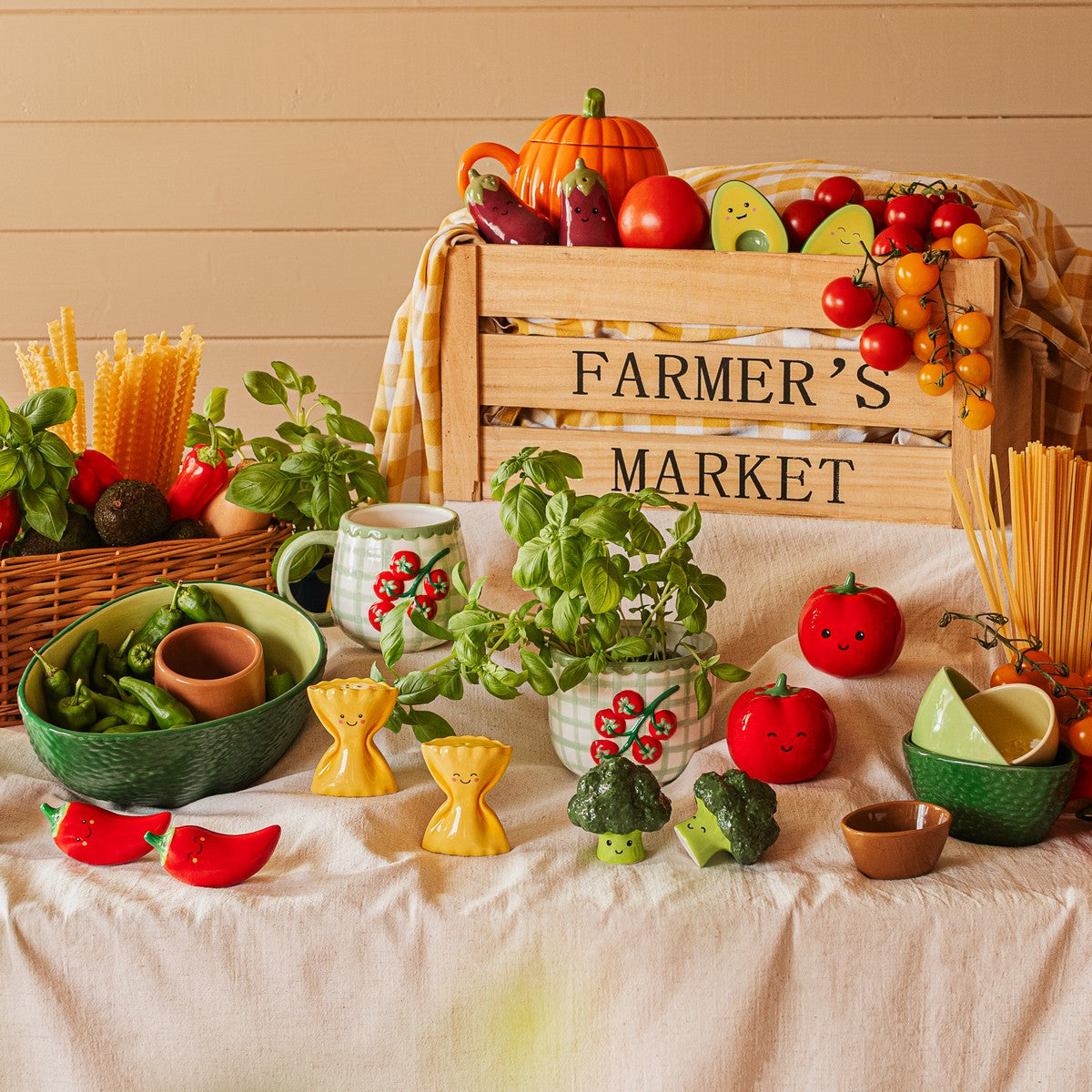 Salt and Pepper Farfalle Pasta