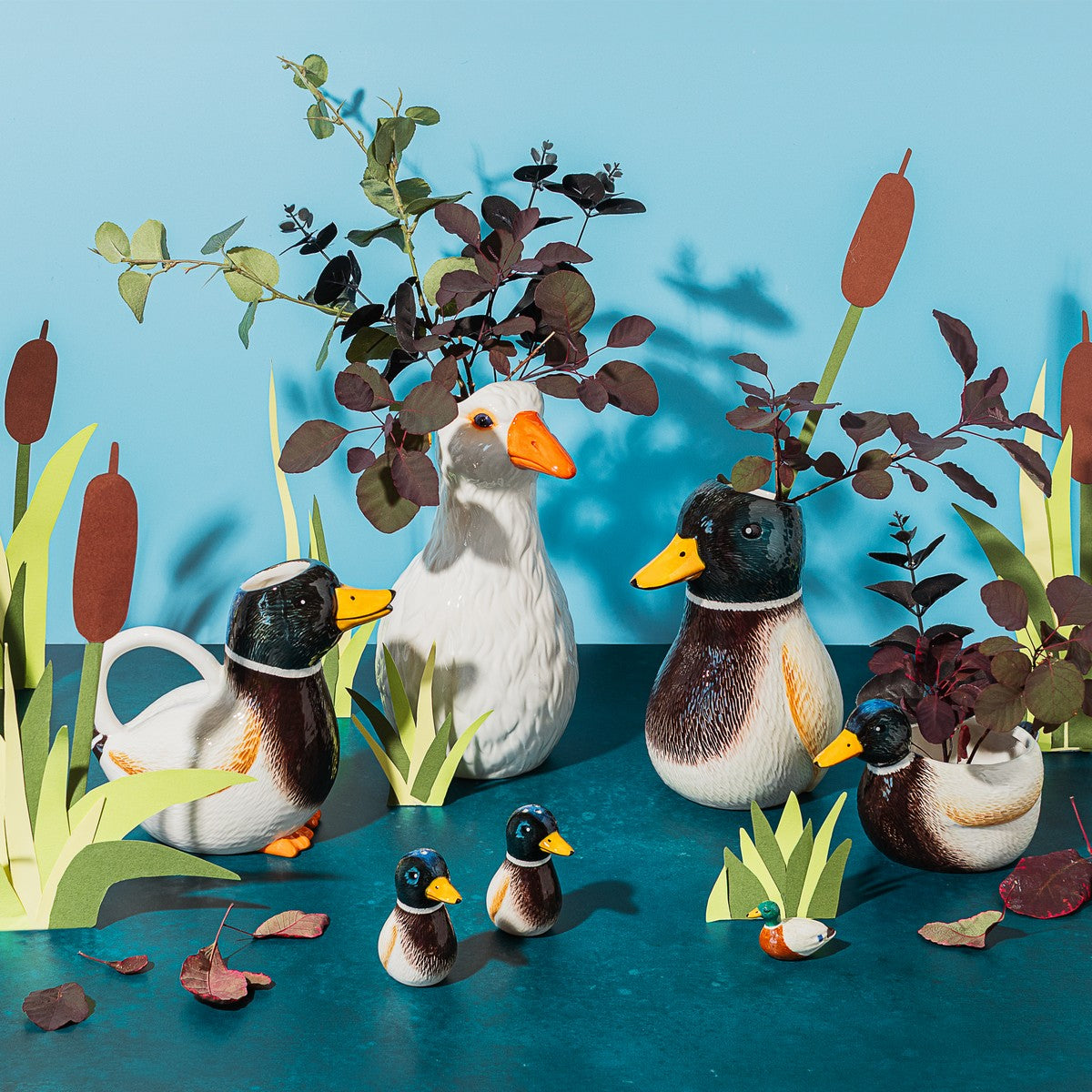 Salière et Poivrière Canard Colvert – Sass & Belle