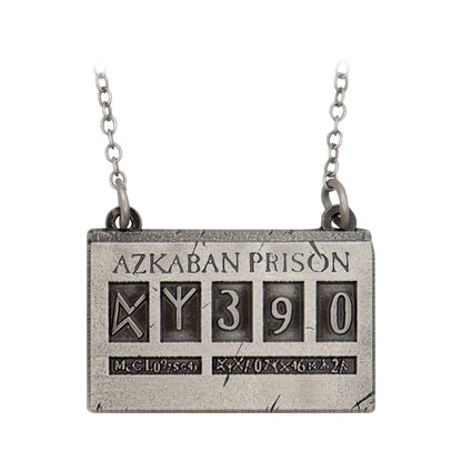 harry potter limited edition azkaban prison necklace fanattik
