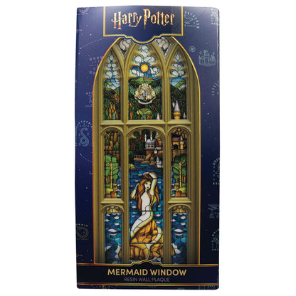 Plaque résine Harry Potter - Mermaid Stained Glass Window