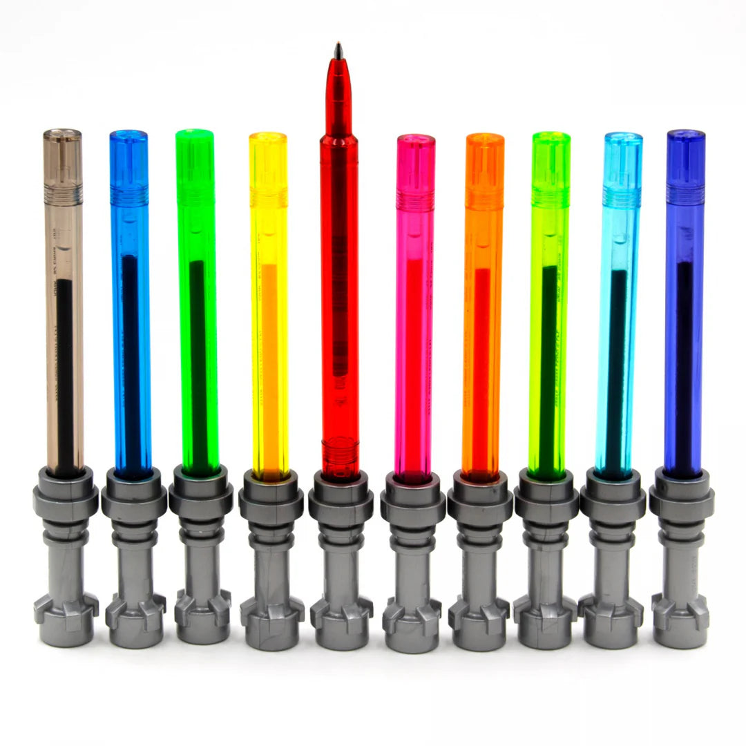 10 canetas sabre de luz LEGO Star Wars