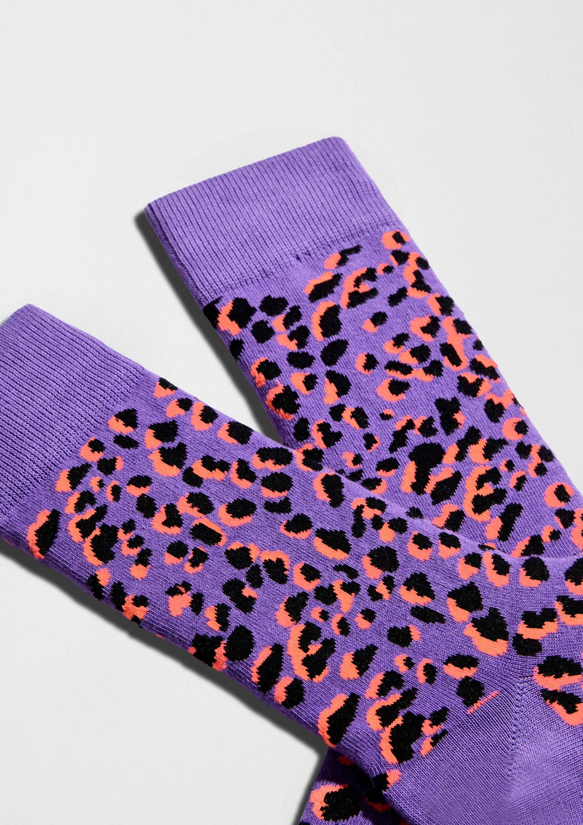 BeCamo Purple - Chaussettes 100 % coton biologique