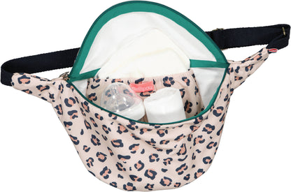 Sac banane à langer - All over Léopard