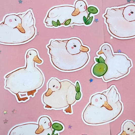 Paquete de pegatinas de patos “Little Duck Friends”