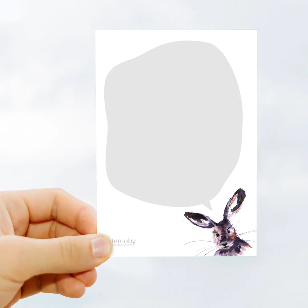 Carte Postale Aquarelle Vache