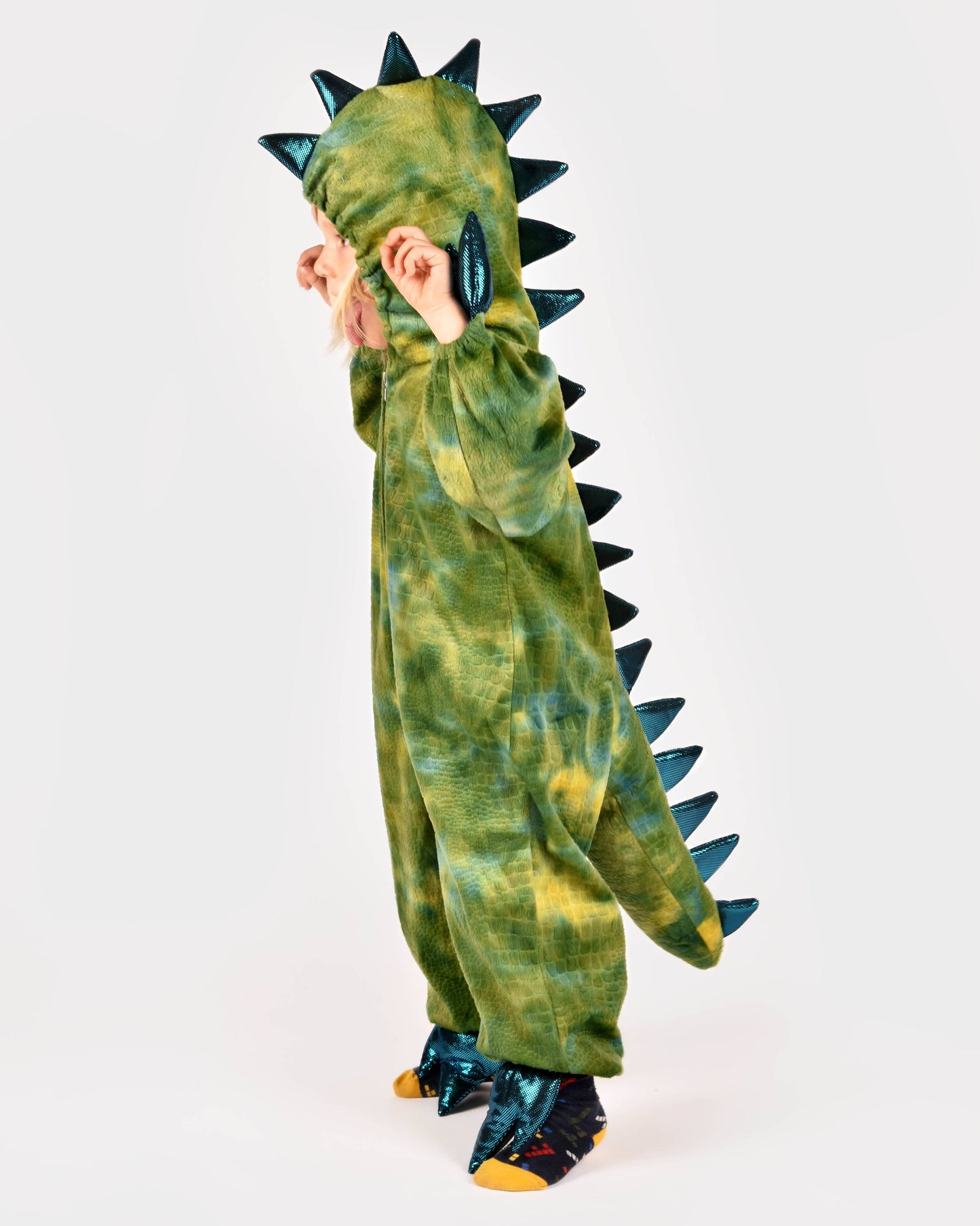 Combinaison Déguisement Dinosaure 110-116 cm 4-5 ans