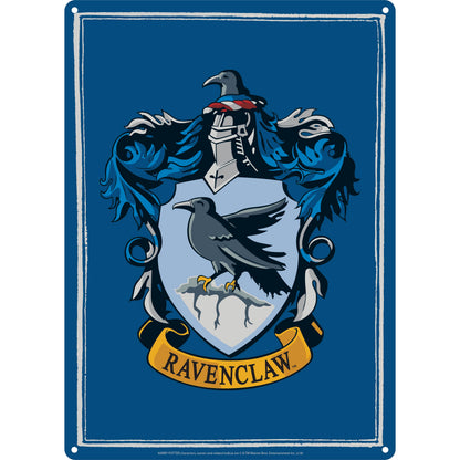 Plaque décorative en métal Harry Potter - Serdaigle