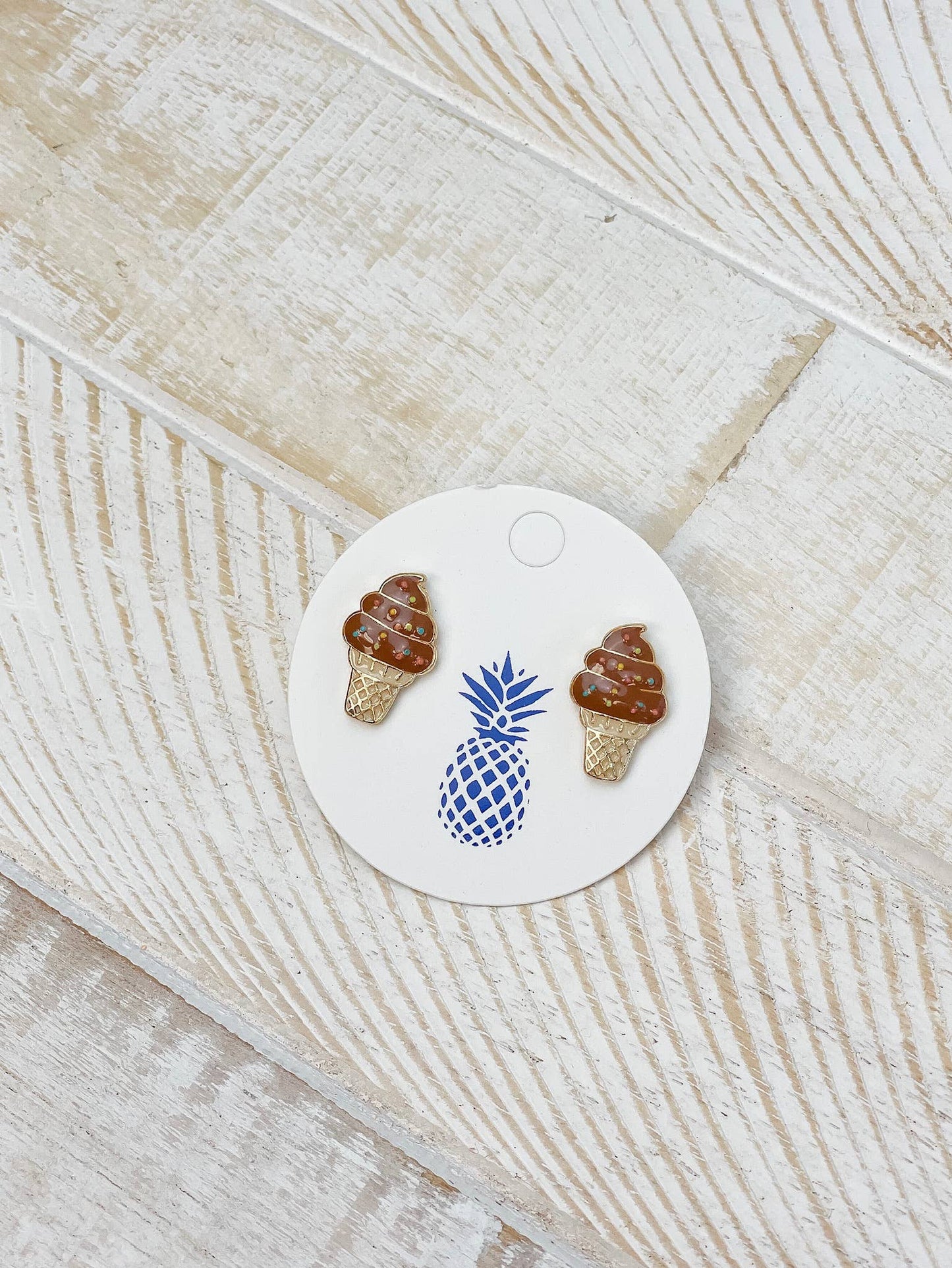 Ice Cream Cone Earrings