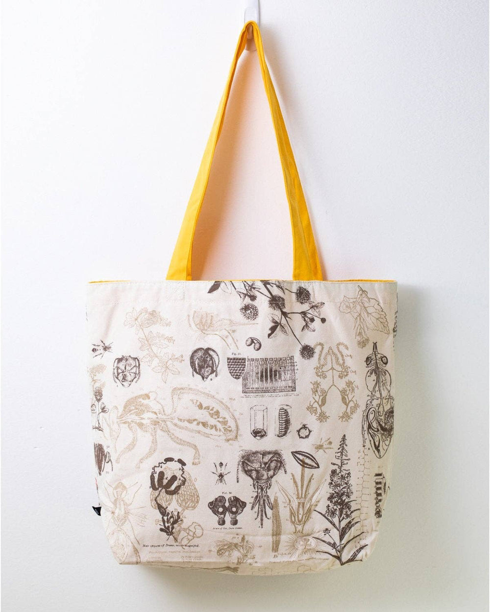 Sac Fourre Tout en Toile Abeilles