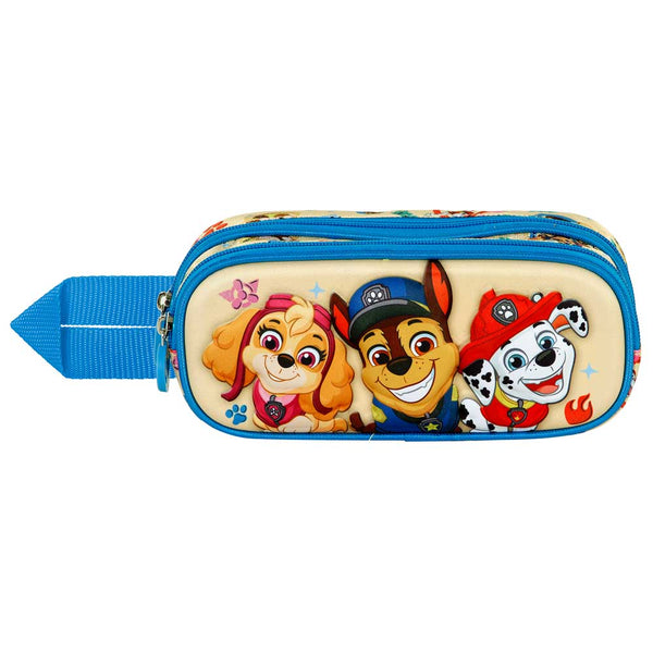 La Pat' Patrouille Friendship-Trousse 3D Double, Bleu