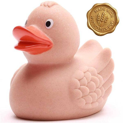 Patito de baño de trigo rosa - patito de goma
