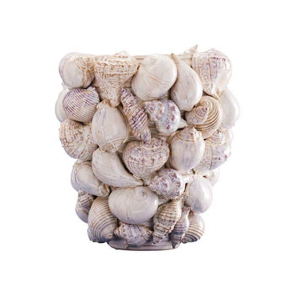Vase Coquillages, Grès Naturel M
