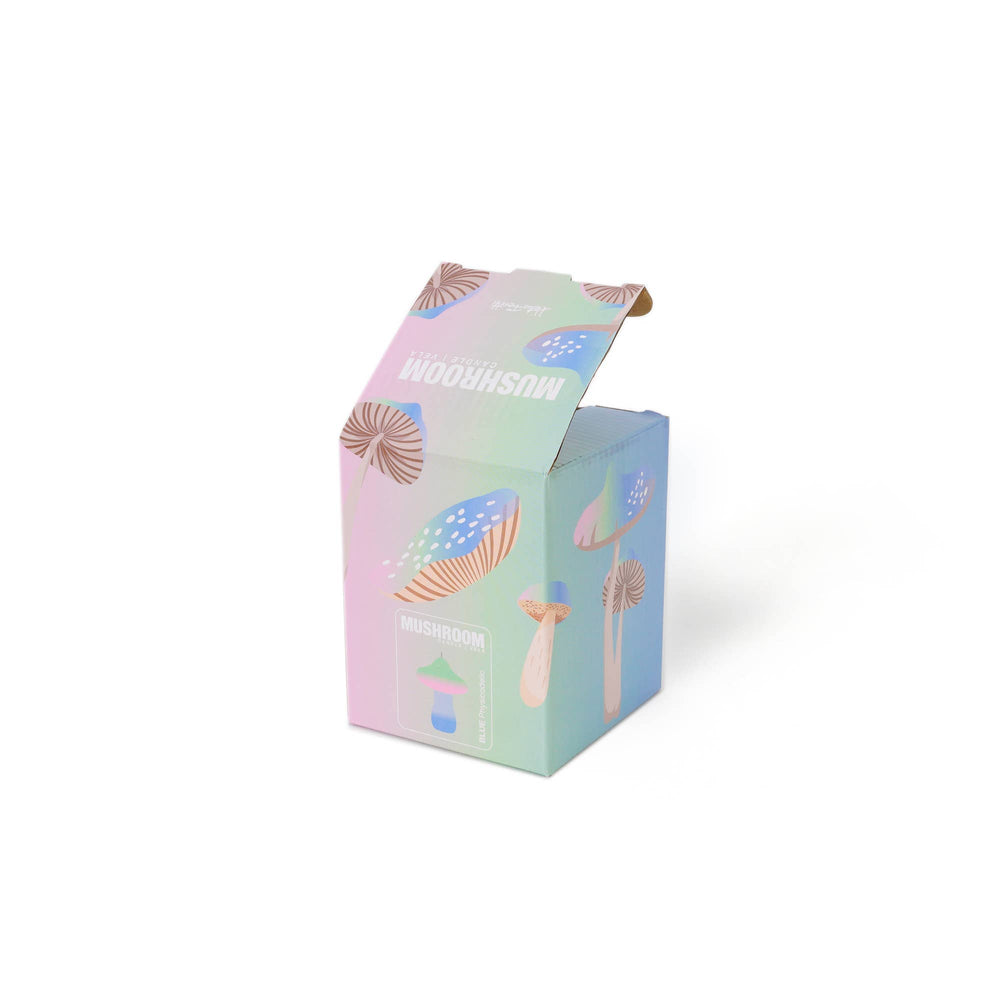 Small Mushroom Sunrise Candle