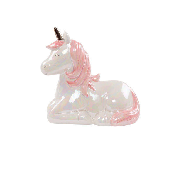 Tirelire Licorne Nacrée