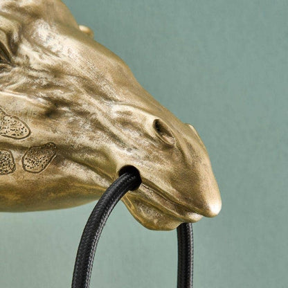 Lucie Giraffe wandlamp, goud