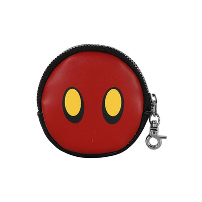 Mickey Mouse Face-Porte-monnaie Cookie, Noir