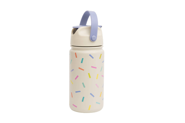 Bouteille Isotherme en Acier Inoxydable pour Enfants Confettis
