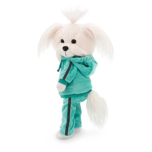 Cão de peluche Lucky Mimi: Desportivo - 38cm