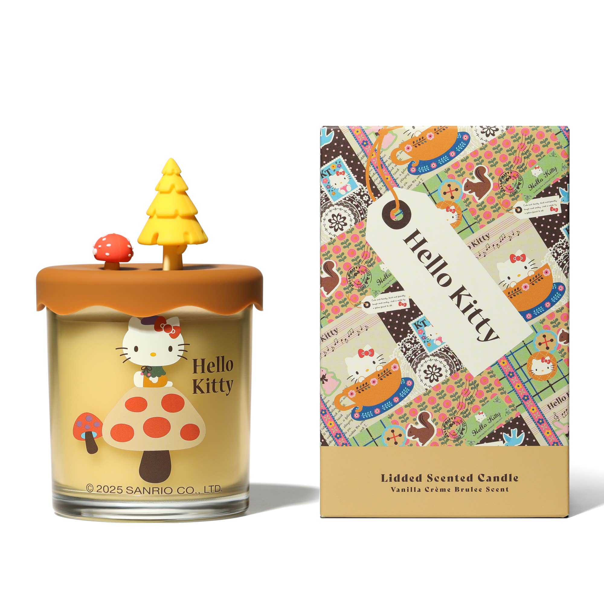 Collection Saisons, Bougie Parfumée à la Vanille Thème Automne