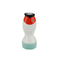 Candeliere - Pesce - Menta/Bianco/Arancione - 7x7x16,5cm