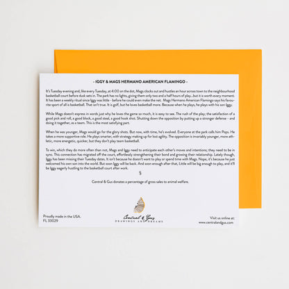 Iggy &amp; Mags Hermano American Flamingo Money Card