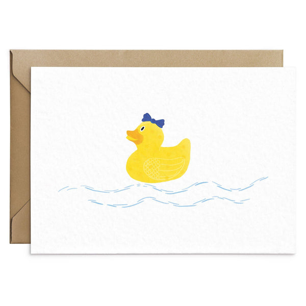Biglietto d'auguri Miss Duck
