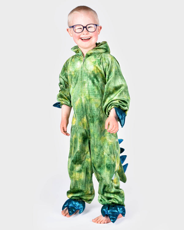 Combinaison Déguisement Dinosaure 110-116 cm 4-5 ans