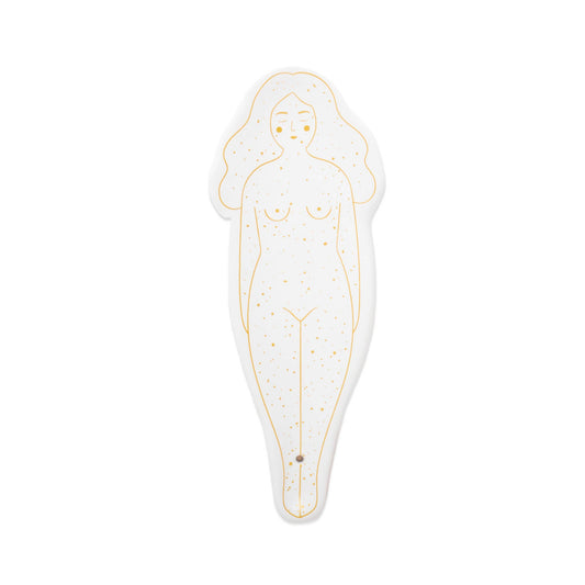 Brûle Parfum Seins Blancs Peint à la Main Helio Ferretti Vue 2