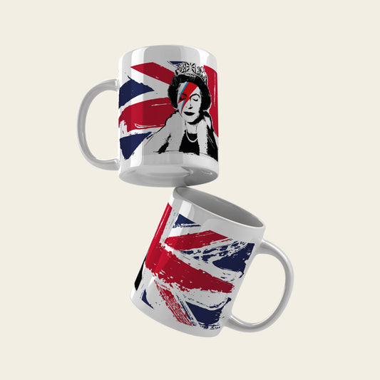 Caneca de cerâmica Banksy 325 ml - Lizzy Stardust