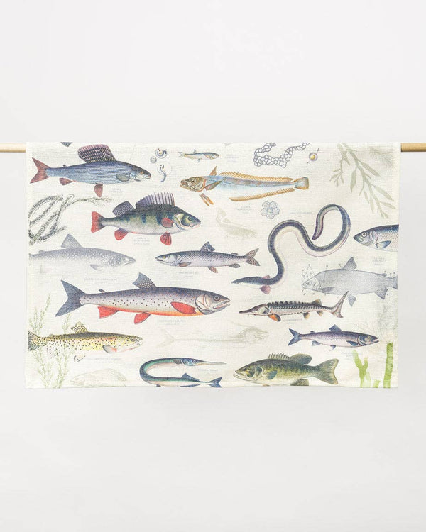 Torchon Poisson D'Eau Douce – produit scientifique Cognitive Surplus EU, vue 2
