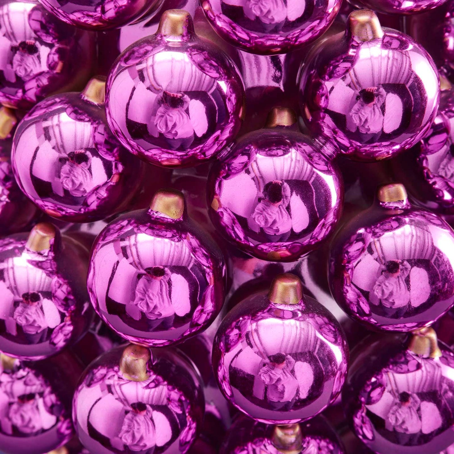 Lilac Christmas Bauble Vase